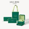 Lola Rose Женские винтажные зеленые кварцевые часы с квадратным циферблатом