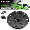 Gas Fuel Tank Cap For KAWASAKI NINJA 500R ZX6R ZX9R ZR7 ZZR 1100 600 ZRX 400 ZXR 750 ZEPHYR GPZ500 Motorcycle Oil Tank