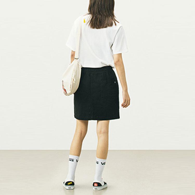 Vans Футболка с рисунком скейтборда из мультфильма X Nichinichi Collaboration, женские топы, белые VN0A5H4RWHT