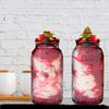 Прозрачная стеклянная банка Mason Jar — герметичное хранилище для овсянки, салатов, орехов и сухих продуктов.