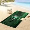 Полотенце для пляжа с принтом Unione Sportiva Sassuolo Calcio, Большое мягкое быстросохнущее полотенце для пляжа, кемпинга, плавания