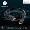 CABLE DISPLAYPORT EWENT DP/M - DP/M 3M NEGRO