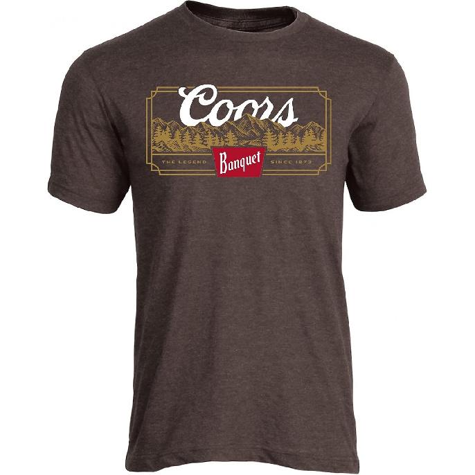 Coors Banquet Vintage Mountains T-Shirt