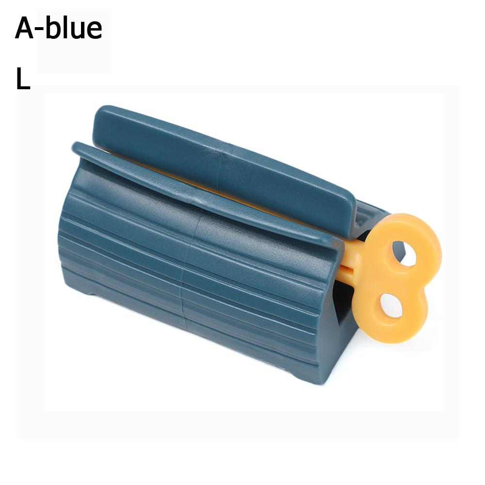 Принадлежности для ванной комнаты Пластиковый ручной выдавливатель зубной пасты, вращающийся держатель для тюбика, подставка для зубной щетки