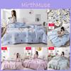 Flower Summer Strawberry Deer Print Quilt Bedding With Polyester Fill Indoor For