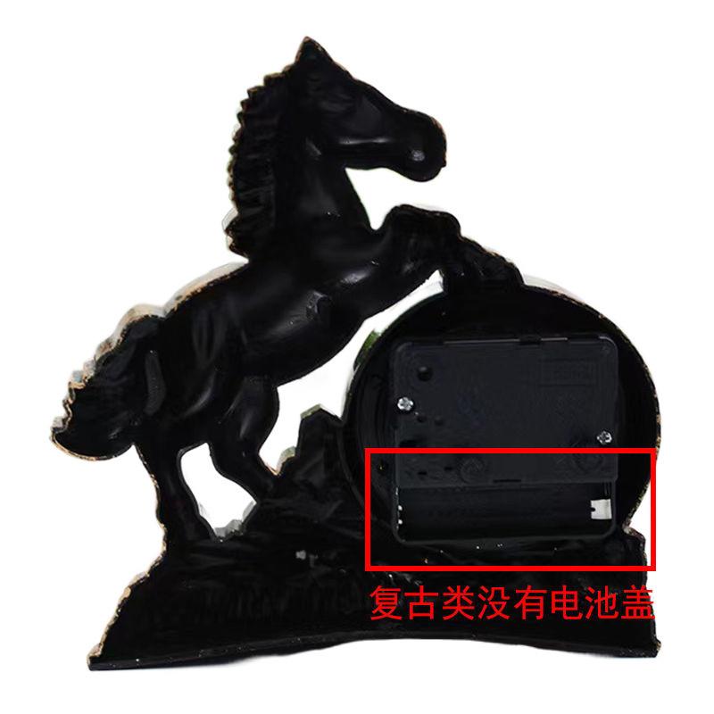 A Retro Cartoon Alarm Clock with Loud Alarms for Students, Children, and Office/Home Desk Ornaments. A Creative Gift.