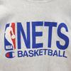 Champion 90-е Сделано в США Вышитая бирка NBA NBA Nets Свитшот с длинным рукавом Reverse Weave тренировочный Мужской Б/У
