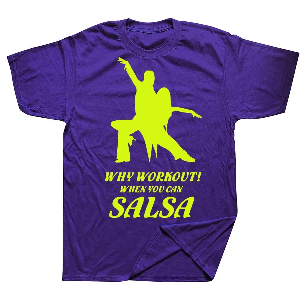 Novelty Awesome SALSA Dance T Shirts Graphic Cotton Streetwear Short Sleeve Birthday Gifts Summer Style T-shirt Clothing