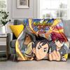 Anime Blankets Inazuma Eleven Blanket Soft Cartoon Blanket Flannel Throw Blanket Bed Sofa Blanket Chair Cover Blanket Home Decor