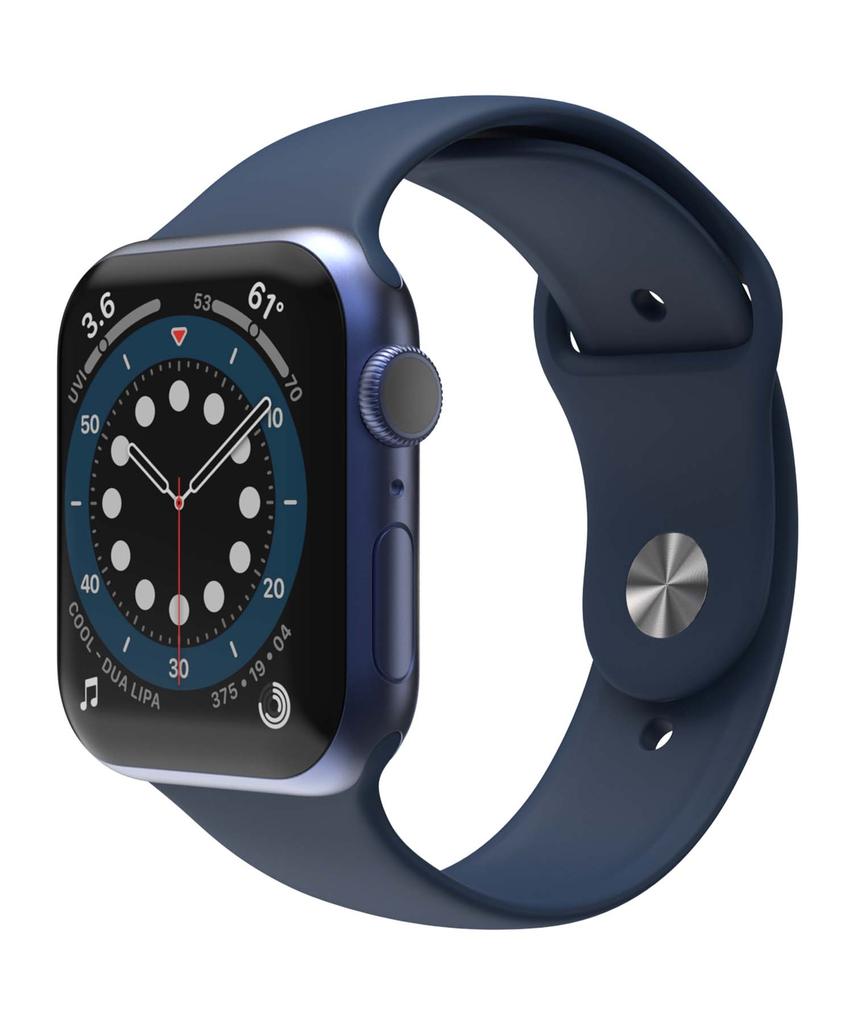 Силиконовые ремешки Sinjimolu для всех моделей Apple Watch/Galaxy Watch