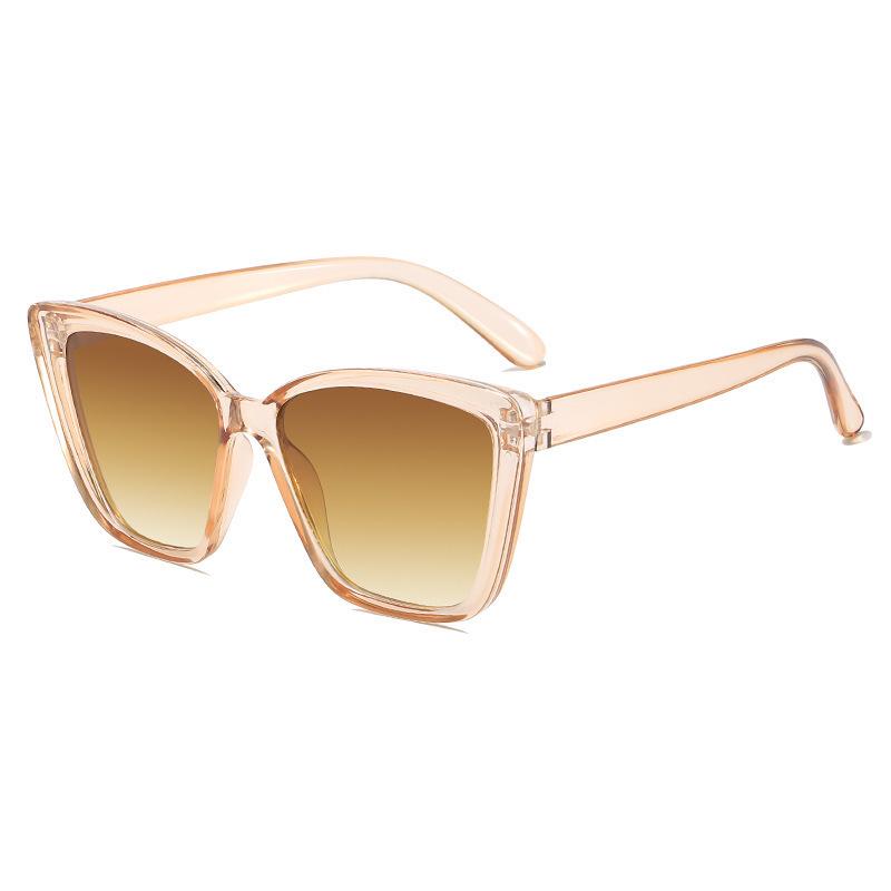 Европейские и американские солнцезащитные очки «кошачий глаз»: Универсальная, Стильная, Высококлассная Мода с Крупными Оправами