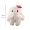 Easter Cute Bunny Plush Keychain for Backpack Mini Soft Rabbit Doll Keychain Purse Charm Pendant Key Ring Gift for Women Girls