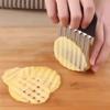 Multi-Functional Wavy Chopper Stainless Steel Vegetable Cutter Crinkle Cutter  Food Preparation