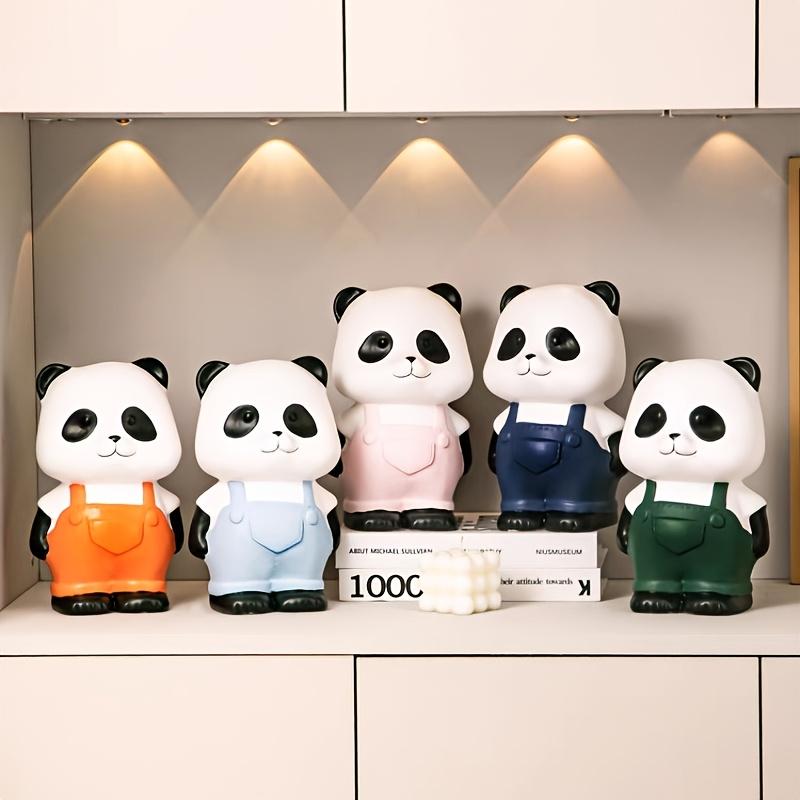 Дорожные украшения панды, милые копилки высокого класса, украшения для дома для гостиной, прихожей, ТВ-тумбы, винного шкафа, керамические подарки на новоселье