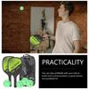 INOOMP Pickleball Paddle Pickleball Ракетка Honeycomb Core Pickleball с 4 мячами для женщин, мужчин, взрослых, детей, подарок, зеленый