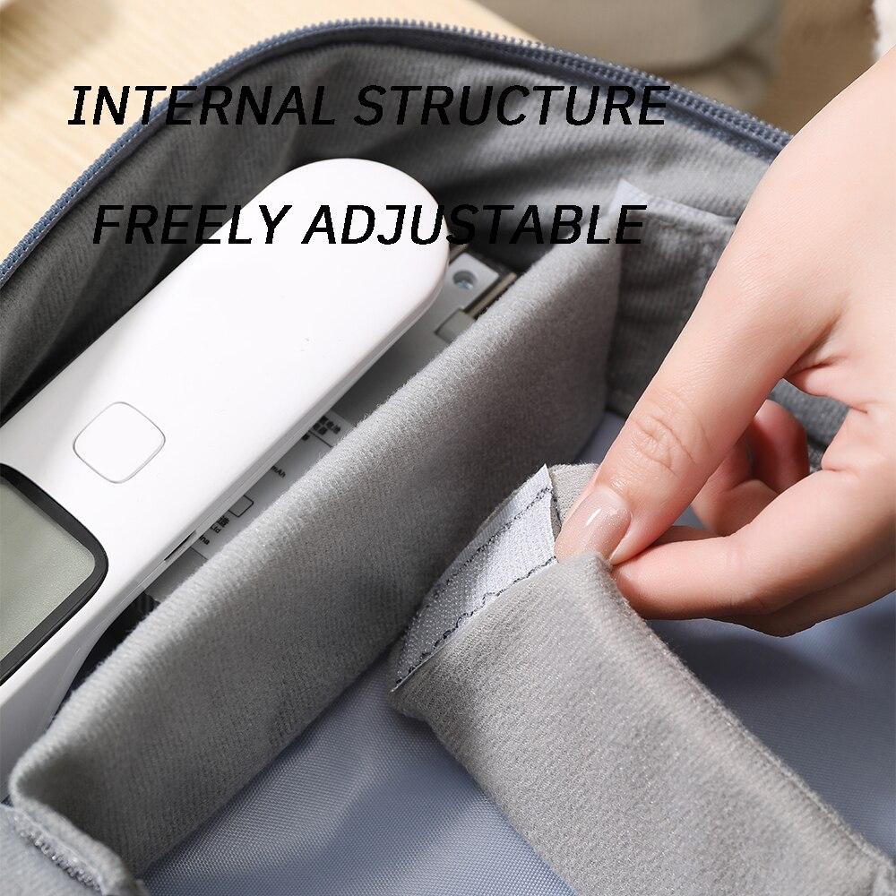 USB Charger Storage Bag Cable Organizer Storage Bag Waterproof Data Line Travel Suitcase Organizer Portable Electronic Organizer