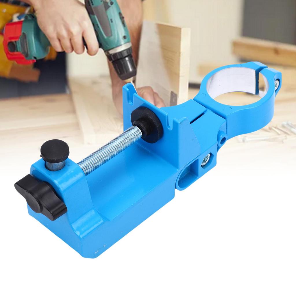 Тиски для верстака Стойка для электродрели 360 градусов Сплав алюминия Держатель для настольной дрели Кронштейн