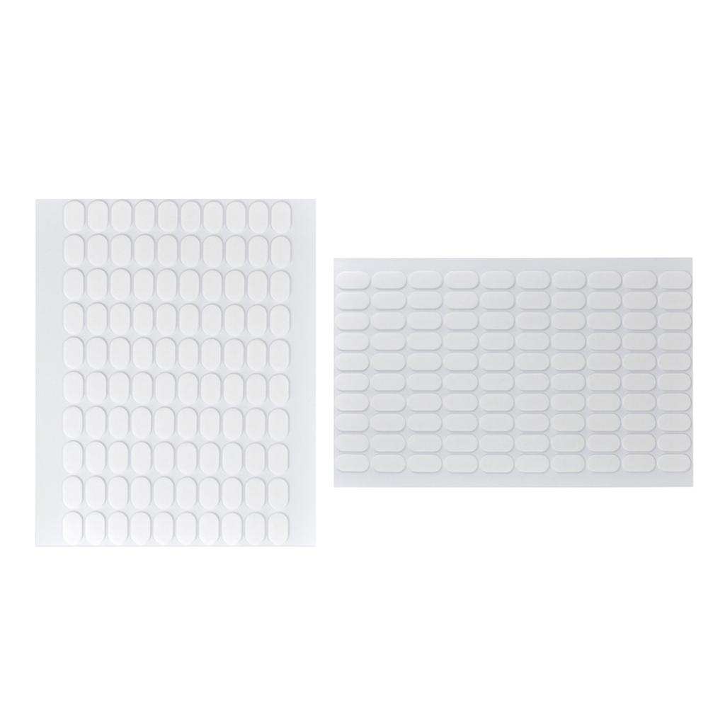 100 шт. двухсторонних клейких лент, самоклеящиеся наклейки для плакатов, липкая прозрачная замазка, липкая лента для праздничных украшений