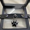 Hip Hop Black Leather Rivets Cat Claw Necklace for Women Dark Spicy Girls Chokers Trend Cool Gothic Fashion Jewelry Accessories
