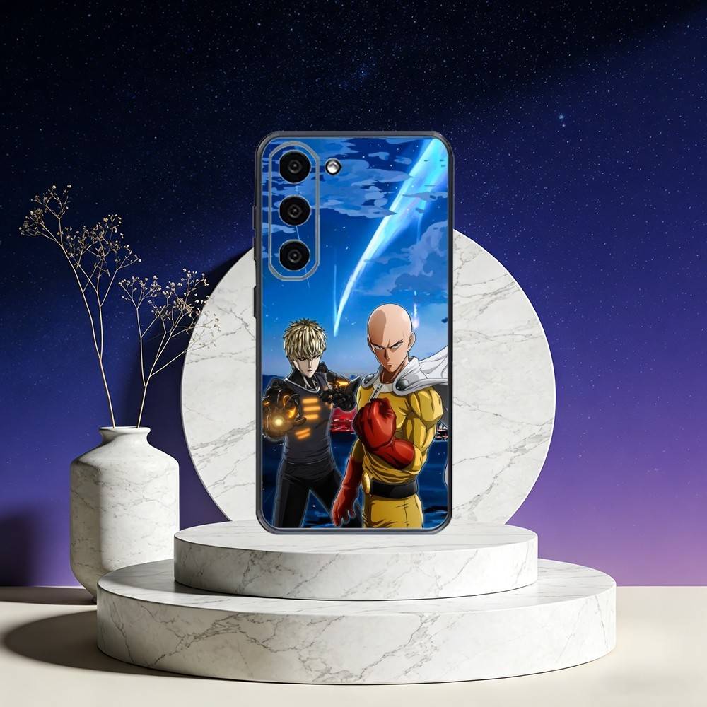 Чехол для телефона O-One P-Punch Anime Man для Samsung Galaxy A73, A72, A71, A70, A53, A52, A51, Другие Мягкий Черный Чехол