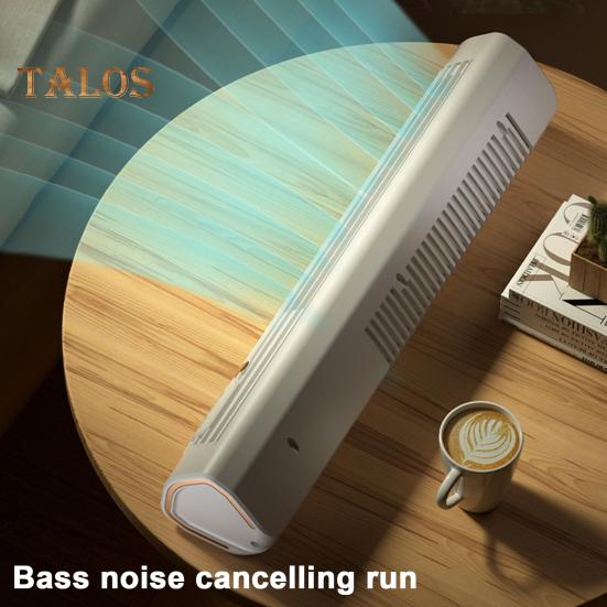Portable Tower Bladeless Fan Air Conditioner with 3 Speeds Strong Airflow Quiet Operation Vertical Horizontal Desk Fan