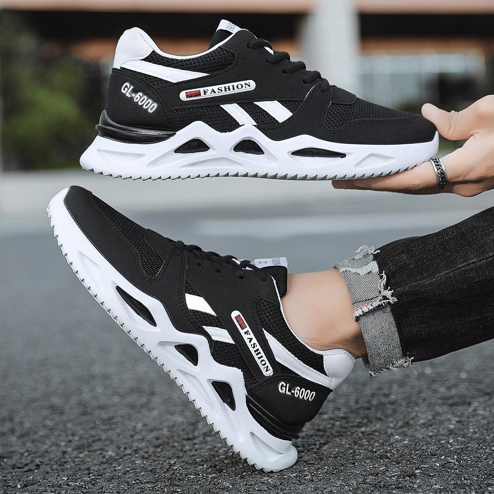Модные легкие мужские кроссовки Модная мужская повседневная обувь Дышащая мужская обувь Кроссовки для ходьбы Мужская теннисная мужская дизайнерская обувь