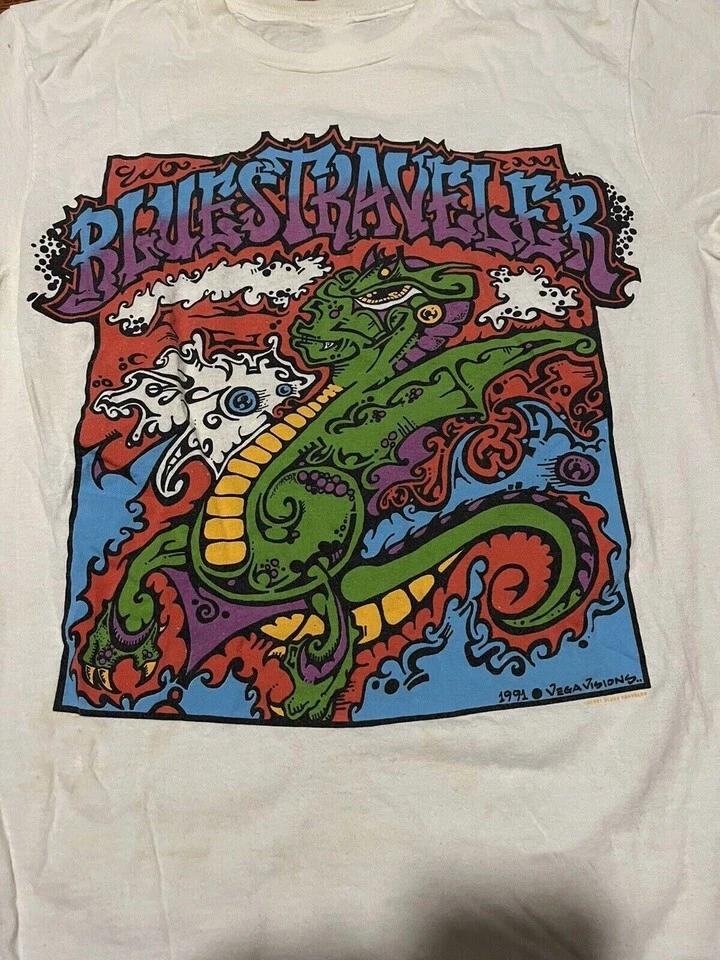 Blues Traveler 1991 Style Shirt Classic White Unisex S-5XL UU159
