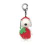 Ushikubo Kogei Snoopy Costume Keychain, Strawberry Flower, Approx. 60mm H X 33mm W X 42mm H (SN-404)