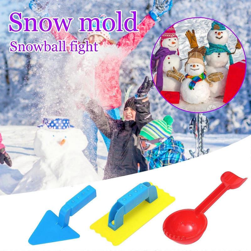 camping kit Snow Snowball Maker Clip Maker Shaped Snow Sand Tool Winter Snow Toys Kit