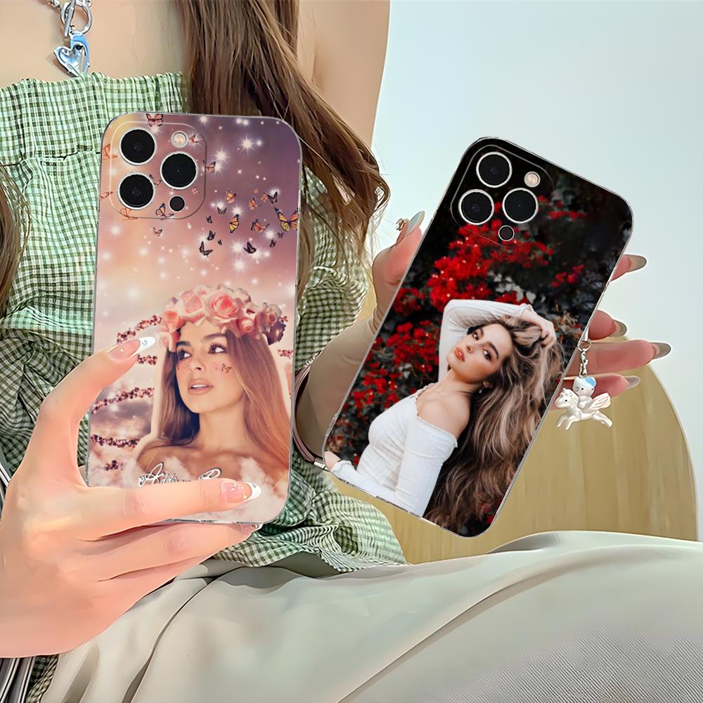 Чехол для мобильного телефона Addison Rae для iPhone 17 16 15 14 13 12 11 X XR XS Air Pro Max Plus Mini Прозрачный Цветной Чехол Чехол Красивый