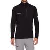 Aenergy Light ML Пуловер с молнией до середины длины AF Азиатский черный мужской (1014-05500) Посадка,