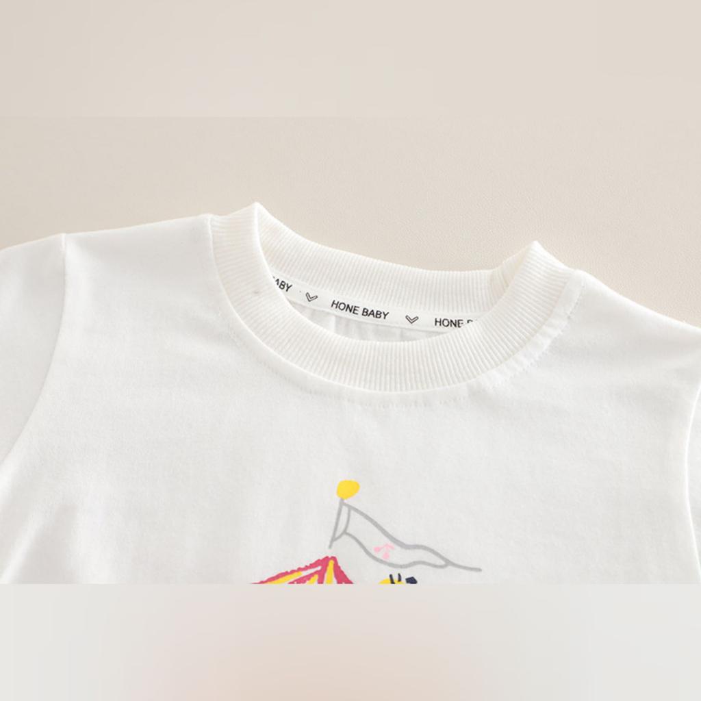 Детский повседневный комплект с длинным рукавом, удобные наряды для повседневной носки