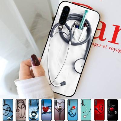 Чехол для телефона «Здоровое сердце и стетоскоп» для Huawei P30 40 20 10 8 9 lite pro plus Psmart2019