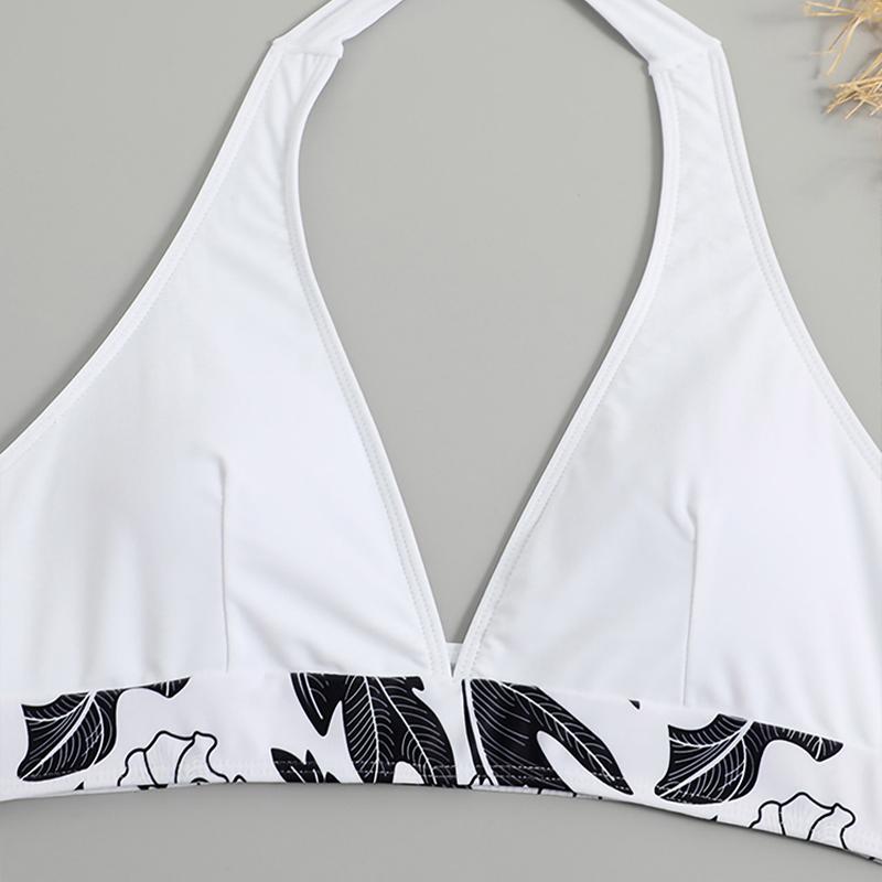 Комплект бикини с пуш-ап, женский цельный купальник с высокой талией, женский купальный костюм, летняя пляжная одежда