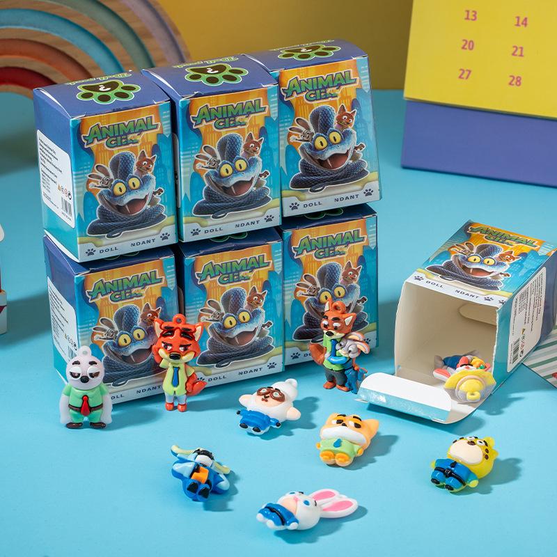 Зверополис 2 Сюрприз-Коробка с Игрушками – Подарок для Детей и Награда для Учеников Фигурка-Украшение