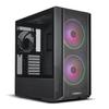 Корпус для ПК LANCOOL 216 RX Black, совместимый с LIANLI. В стандартную комплектацию входят 2 вентилятора ARGB 140 мм с ШИМ-подсветкой. Совместим со стандартами 280 мм или 280 мм. Может быть...