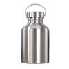Неизолированная stainless steel бутылка для воды 2000 мл, большая емкость, спортивная кружка, дорожная, для туризма, кемпинга, портативный чайник