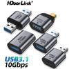 HdooLink USB3.1 A Fêmea para Tipo-C Macho Conversor Adaptador 10Gbps 5V 3A Carregamento Rápido Transmissão Adaptador Tipo-A para Tipo C Plugue de Conversão