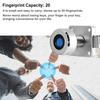 Anti Theft Smart Fingerprint Security Padlock Keyless Lock for Office File Cabinet Drawer Bookcase