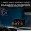 Car Headup Display Digital GPS Speedometer Dual System Display
