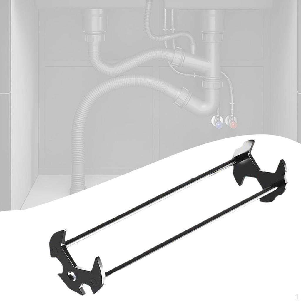 Multifunctional Sink Wrench Faucet Tool Plumbing Pipe Extractor Installation for