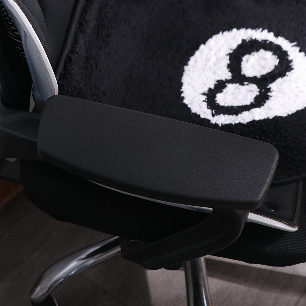 1Pair with Mounting Hole Desk Chair Arm Pads Easy Installation Gaming Chair Armrest Work