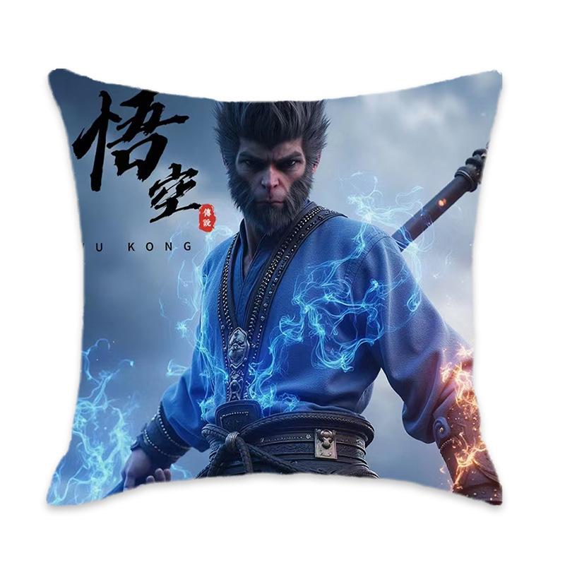 Подушки из серии New Black Myth Wukong Удобные и мягкие подушки для автомобиля, дома, спальни, прикроватные подушки, подушки