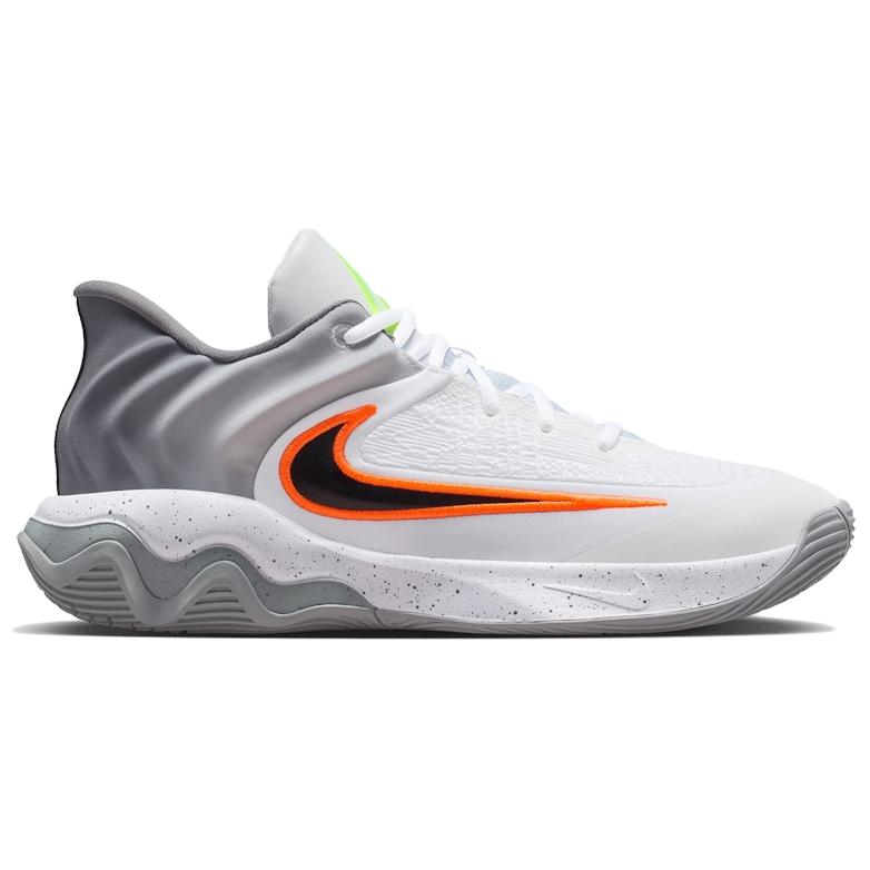 Nike Кроссовки Giannis Immortality 4 Белый Вольт Унисекс Серый Волк Черный FQ3680-102