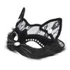 Cat Eye Venetian Lace Eye Venetian Costume Black Mask, Mask, Mask, Black, Mask, Women, Ball, Mask, Wedding, Play, Mask, Men, Cosplay, Halloween,