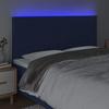 VidaXL LED Headboard Bedroom Furniture Double Bed Accessory Head of Bed Frame Interior Blue 3122690