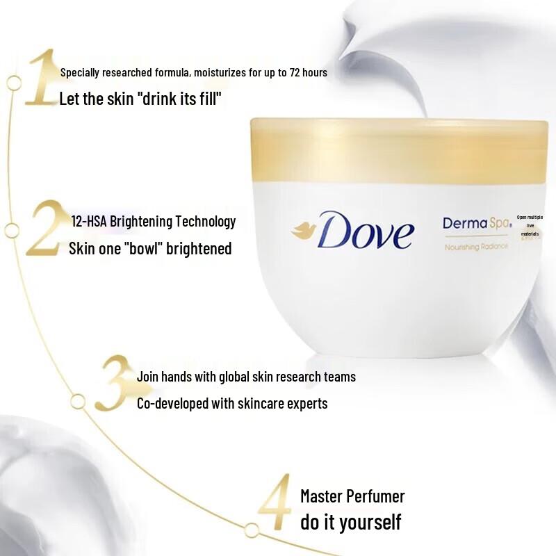 Dove Nourishing and Brightening Body Lotion