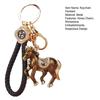 Подвеска-брелок Инкрустированные стразами Дизайн лошади Брелок Декоративный Хорошие Машины Рюкзаки Аксессуар Брелок на удачу Кошельки