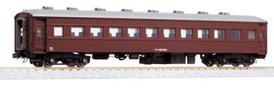 KATO HO Gauge Ohafu 33 Brown Железнодорожная модель пассажирского вагона 1-514