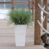 URBI DURS325 Tall Flowerpot with Insert | White